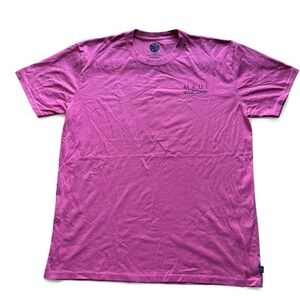 Maui and Sons Vibrant Pink Short Sleeve Tee